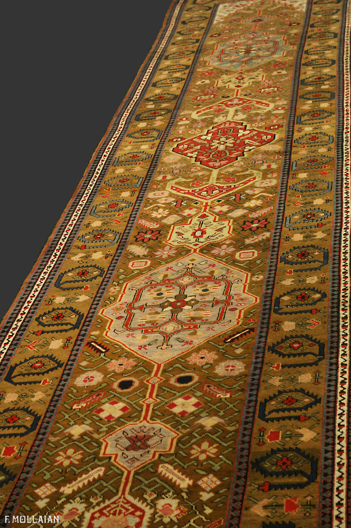 Antique Caucasian Karabakh (Qarabag) Shusha Runner n°:78662850